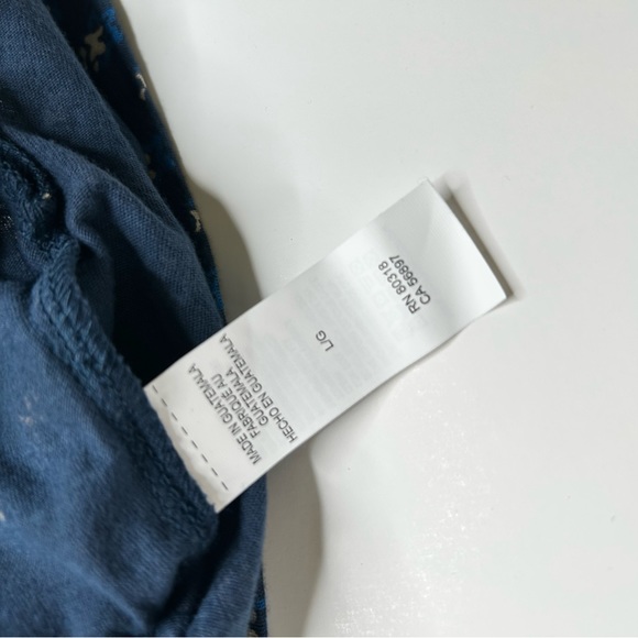 NWT Lucky Brand Angeles Dot Print Size Large - Picture 8 of 10